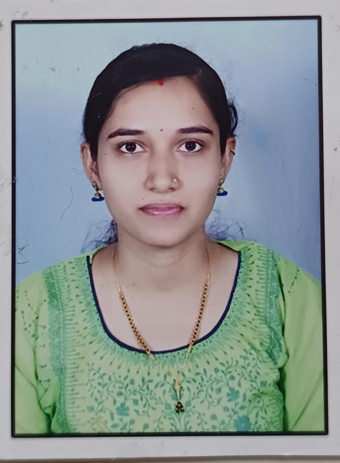 Anjali Avinash Sagar — placed at Bachpan Play School